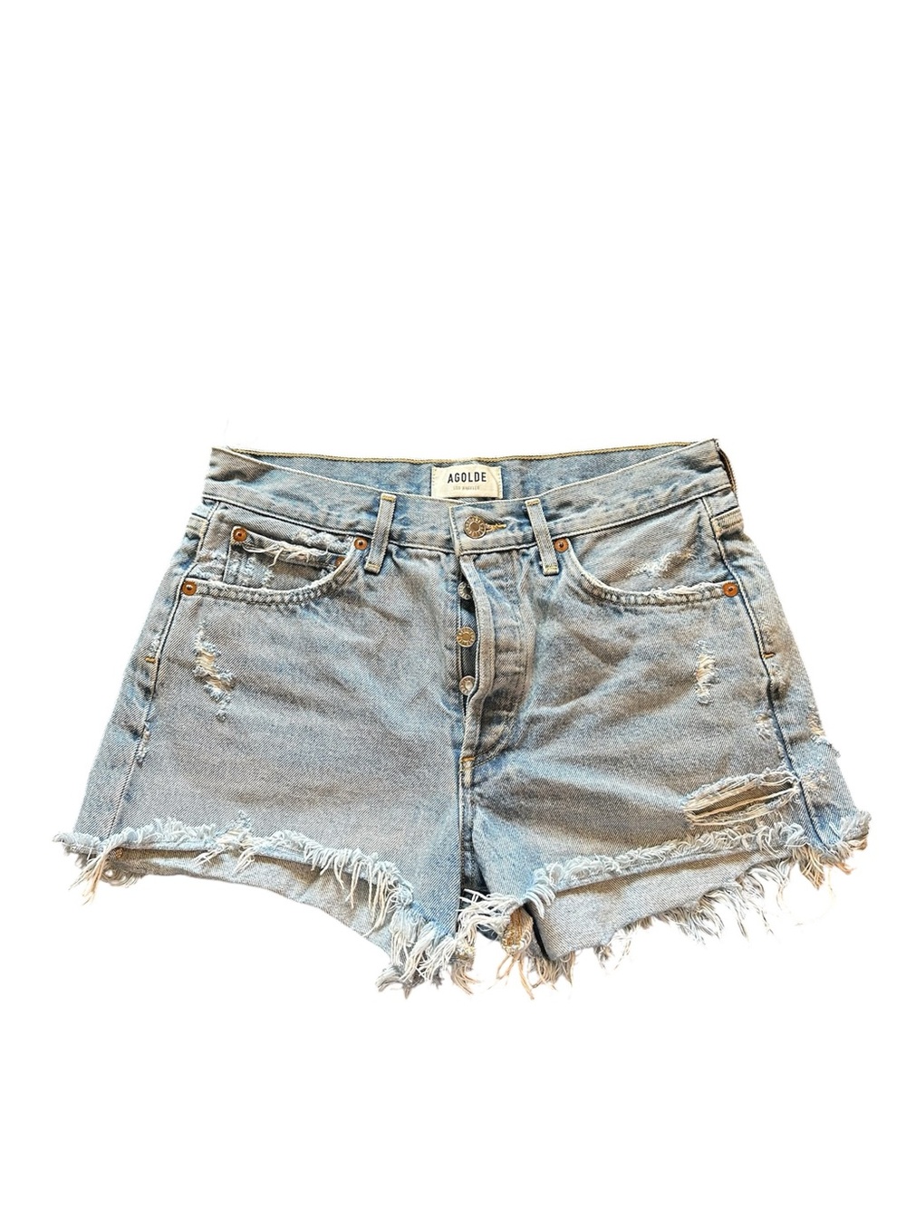 Agolde Park Denim Shorts